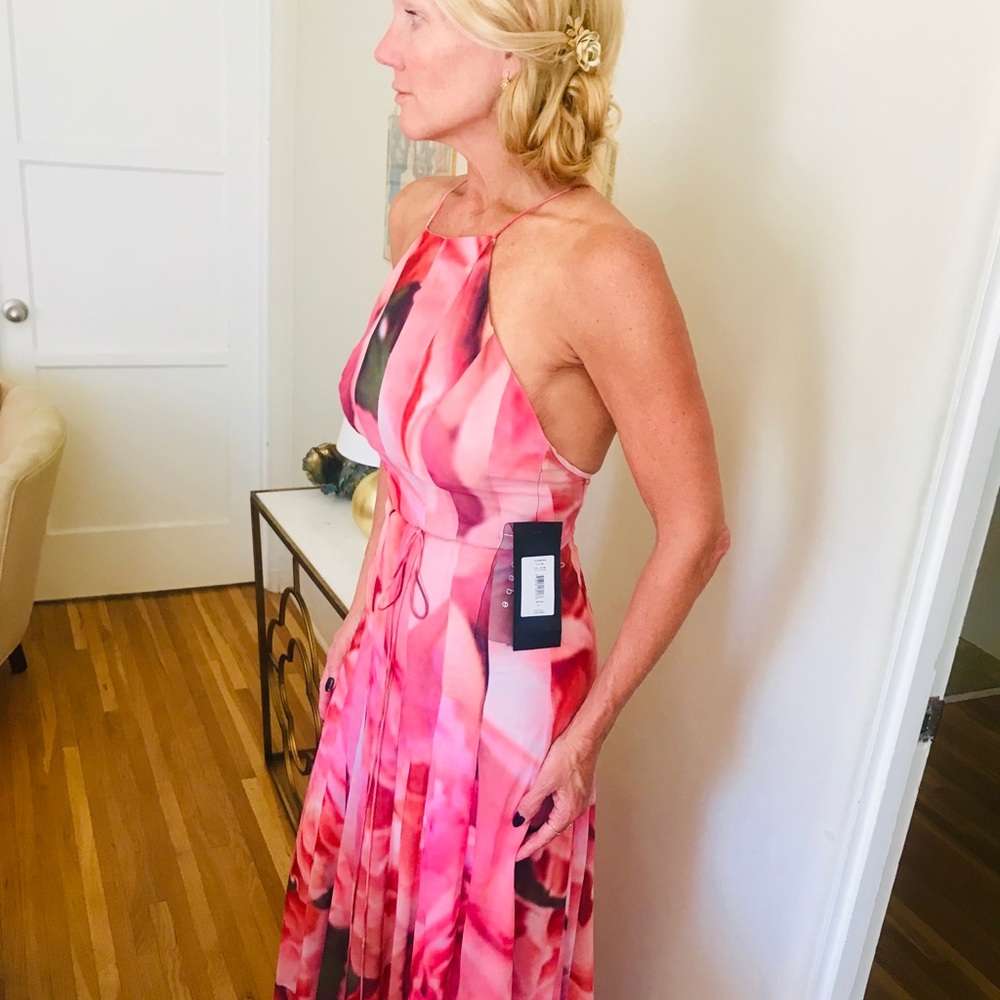 Phoebe Floral Print Gown